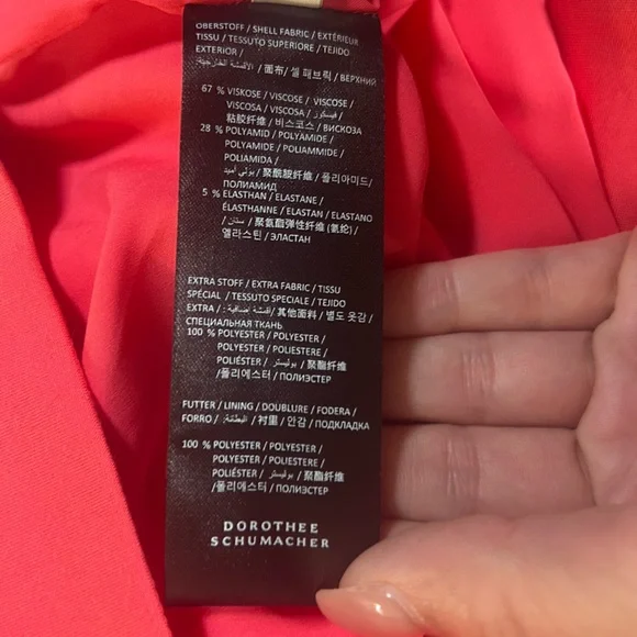 Dorothee Schumacher emotional essence off the shoulder pink blazer dress - Picture 11 of 16